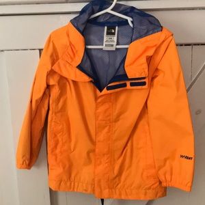 North Face rain coat